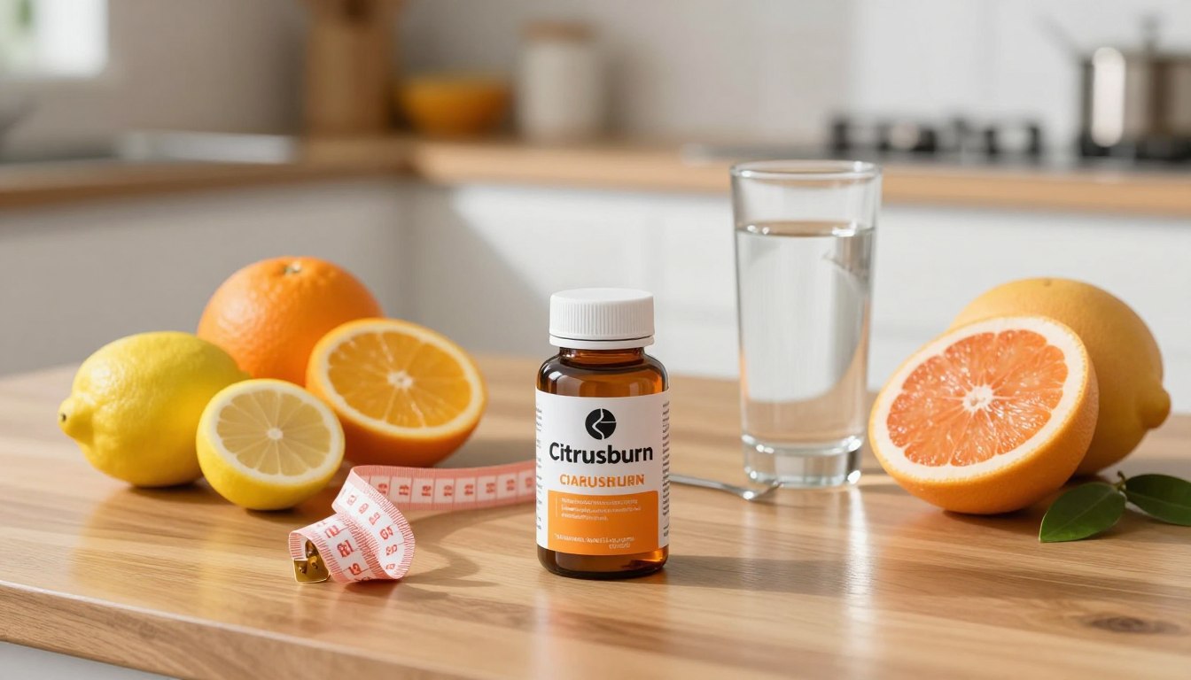 CitrusBurn Supplement to reduce bloating and burn abdominal fat