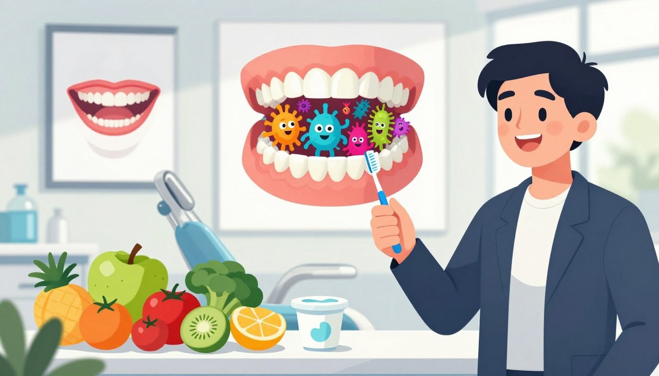 How to improve oral bacterial flora
